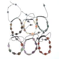 Pulsera de Piedras Preciosas, Piedra natural, para mujer, más colores para la opción, longitud:18 cm, Vendido por UD