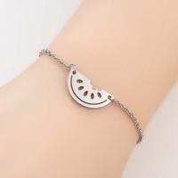 Stainless Steel Charm Bracelet, fashion jewelry & Unisex 