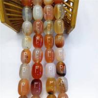 Perles Agates rouges naturelles, agate rouge, tambour, poli, normes différentes pour le choix, rouge clair Environ 15 pouce, Vendu par brin