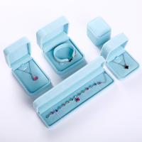 Jewelry Gift Box, Velveteen blue 