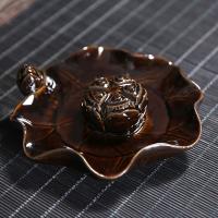 Porcelain Incense Seat, plated, for home and office & durable 