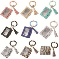 Silicone Key Chain, with Wood, for woman 6cmuff0c9cmuff0c 