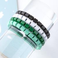 Pulseras magnéticas de piedras preciosas , Hematite, unisexo, más colores para la opción, longitud:6 cm, Vendido por UD