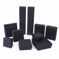 Jewelry Gift Box, Kraft black 