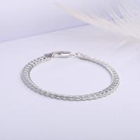 Messing-Armbänder, Messing, unisex, keine, 5mm, Länge:20 cm, verkauft von PC