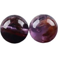 Phantom Quartz Beads, Purple Phantom Quartz, Round, DIY purple 