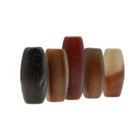 Perles Agates rouges naturelles, agate rouge, tambour, DIY, rouge Environ 3mm, Vendu par PC