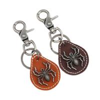 Zinc Alloy Key Clasp, with PU Leather, for man 