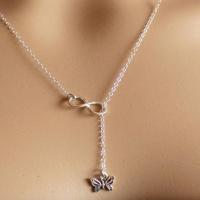 Zinc Alloy Necklace, with 1.96 lnch extender chain, platinum color plated, for woman Approx 19.68 Inch 