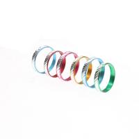 Zinc Alloy Finger Ring, Unisex, mixed colors 