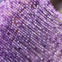 Natural Lepidolite Beads, Round, DIY & faceted, purple, 2.8-3mm cm 