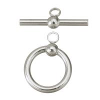 Fermoir Toggle en acier inoxydable, 2 pièces & bijoux de mode & DIY, couleur originale  Environ 2.5mm, Vendu par fixé