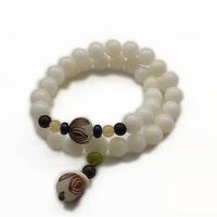 Bodhi Wurzel Armband, Folk-Stil & unisex & verschiedene Stile für Wahl, 10mm, 36PCs/Strang, verkauft von Strang