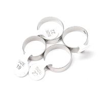 Zinc Alloy Finger Ring, for woman, silver color 