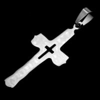 Stainless Steel Cross Pendants, original color 