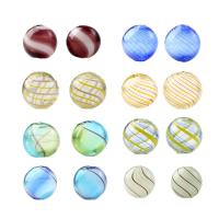 Plaqué Perles de verre, Rond, Coup, DIY & normes différentes pour le choix, plus de couleurs à choisir, Vendu par PC