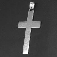 Stainless Steel Cross Pendants, original color 