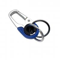 Zinc Alloy Key Clasp, with Plastic, Unisex 