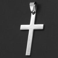 Stainless Steel Cross Pendants, original color 