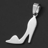 Pendentifs en acier inoxydable, chaussures, DIY, couleur originale Vendu par PC