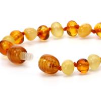 
Bracelets enfants, ambre, poli, pour les enfants, Jaune cm, Vendu par PC