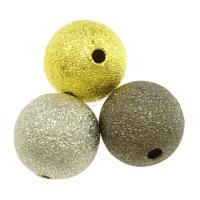 Brass Jewelry Beads, Round, plated 