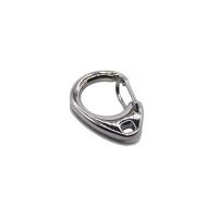 Titanium Steel Lobster Clasp, polished, DIY 