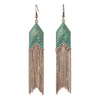 Fashion Fringe Earrings, Zinc Alloy, fashion jewelry & for woman 