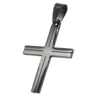 pendentifs En acier inoxydable de Croix , noire Vendu par PC