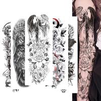 Tattoo-Aufkleber, HD Aufkleber, Wasser Kunstdruck, verschiedene Muster für Wahl & wasserdicht, 480x170mm, verkauft von PC