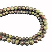 Dragon Blood stone Beads, Round, polished, Natural & DIY .96 Inch 