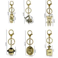 Zinc Alloy Key Clasp, plated, Unisex 12mm 