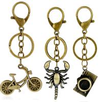 Zinc Alloy Key Clasp, plated, Unisex 12mm 