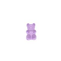 Acrylic Jewelry Beads, Bear, DIY 