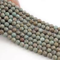 Maifan Stone Beads, Round, polished, DIY, mixed colors cm 