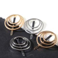 Hair Clip, Zinc Alloy, plated, fashion jewelry & for woman 