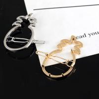 Hair Clip, Zinc Alloy, plated, fashion jewelry & for woman 