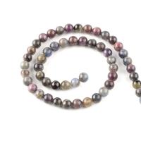 Single Gemstone Beads, Natural Stone, Round, polished, DIY, mixed colors cm 