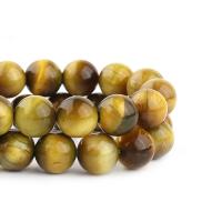 Tiger Eye Beads, Round, polished, DIY, mixed colors cm 