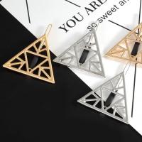 Hair Clip, Zinc Alloy, Triangle, plated, fashion jewelry & for woman 