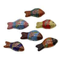 Animal Porcelain Beads, Fish, DIY 