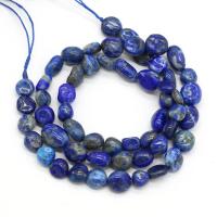 Natural Lapis Lazuli Beads, irregular, DIY, blue, 6-8mm cm 