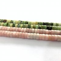 Opal Perle, flache Runde, poliert, DIY, keine, 2x4mm, Länge:38 cm, verkauft von Strang