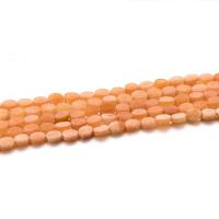 Red Aventurine, Красный авантюрин, Плоская овальная форма, полированный, DIY, красный длина:38 см, продается Strand