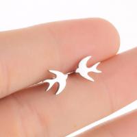 Stainless Steel Stud Earring, plated, for woman 