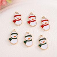 Zinc Alloy Christmas Pendants, Penguin, DIY & enamel 