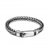 Bracelet en argent de Thaïlande, pour homme, argent, Vendu par PC