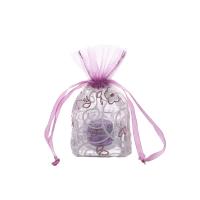 Gauze Drawstring Bag, translucent 