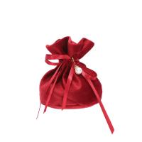 Sac cadeau velours, velours de coton, styles différents pour le choix, plus de couleurs à choisir Vendu par PC