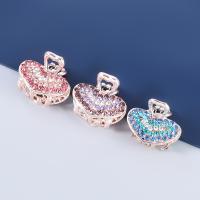 Hair Claw Clips, Zinc Alloy, fashion jewelry & for woman & with rhinestone 